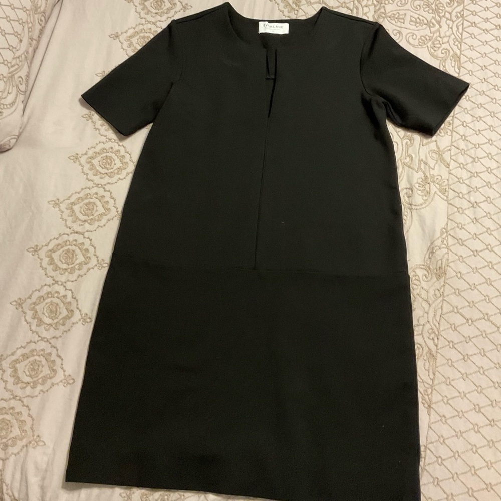Everlane Classic Black Mini Dress